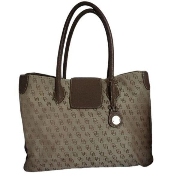 Vintage Dooney & Bourke Bag Shoulder Tote Handbag Signature Logo WOMEN'S WOMAN'S - Picture 16 of 16